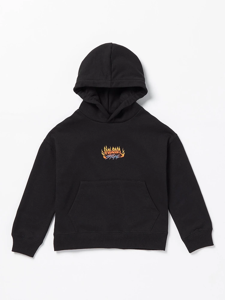 Little Boys Trux Hoodie - Black