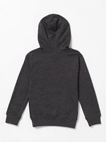 Little Boys Offshore Stone Hoodie - Heather Black