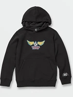 Little Boys Caiden Pullover Hoodie - Black