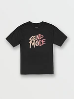 Little Boys Send Mode Tech Short Sleeve Tee