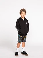 Little Boys Iconic Stone Zip Hoodie