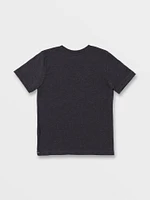 Little Boys Coaster Guardian Tee - Dark Black Heather