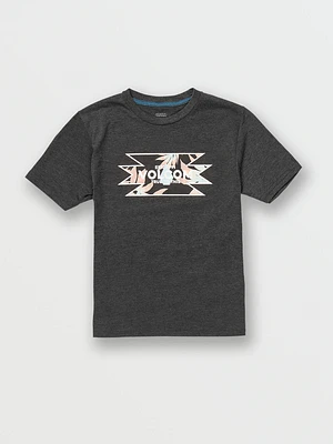 Little Boys Shamanta Short Sleeve Tee - Dark Black Heather