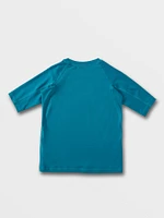 Little Boys Lido Solid Short Sleeve Rashguard