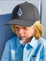 Little Boys Full Stone Heather Flexfit Hat - Charcoal Heather