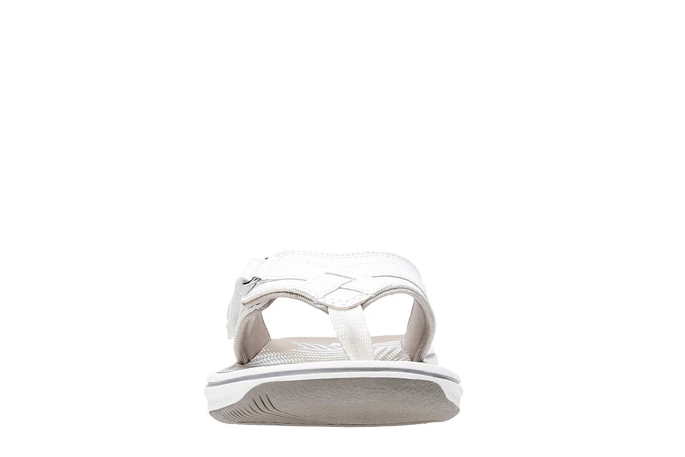 Breeze Sea White Thong Sandal