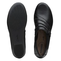 Everlay Heidi Black Leather Slip-On