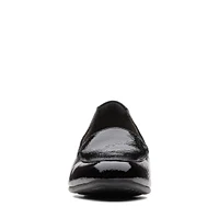 Juliet Lora Black Patent Loafer