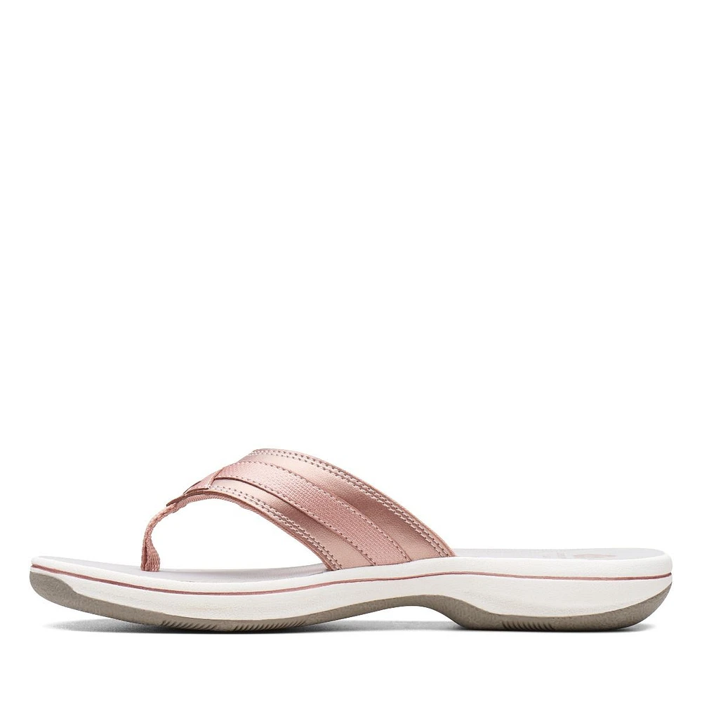 Breeze Sea Rose Gold Thong Sandal