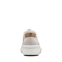 Un Rio Tie White Nubuck Leather Sneaker