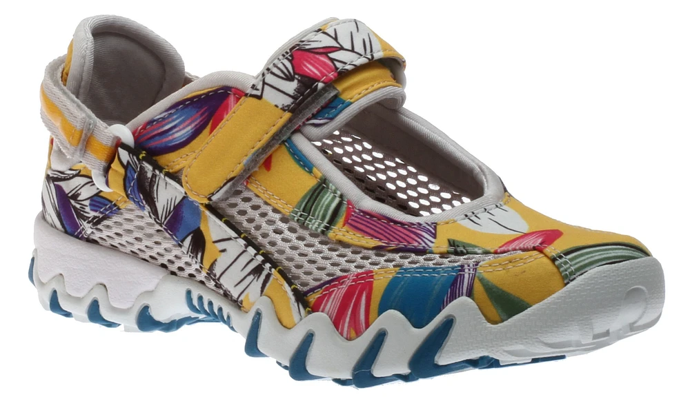 Niro Tropical Pattern Mary Jane Sneaker