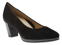 Ophelia Black Suede Pump