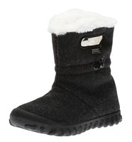 B- Moc Wool Black Women's Insulated Boot