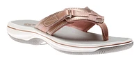 Breeze Sea Rose Gold Thong Sandal