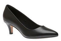 Linvale Jerica Black Leather Pump