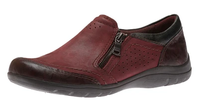 Rapid 2 Randall Merlot Zipper Slip-On Shoe