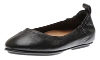 Allegro Black Leather Ballet Flat