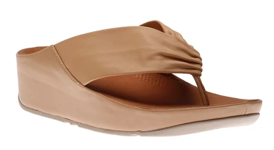 Twiss Blush Leather Thong Sandal