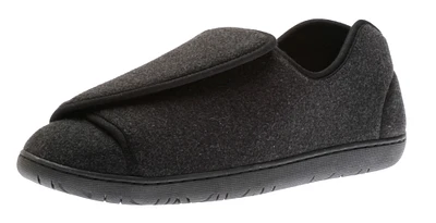 Doctor 2 Black Wool Slipper