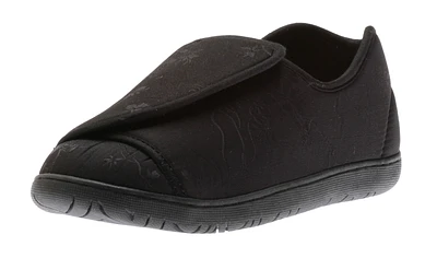 Nurse 2 Black Satin Slipper