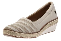 Blaise Stone Wedge Loafer