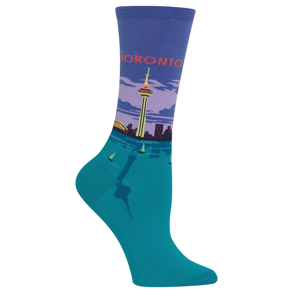 Hotsox Women's Toronto Crew Socks