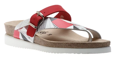 Helen Mix Red Thong Sandal