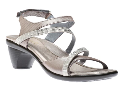 Innovate Silver Strappy Dress Sandal