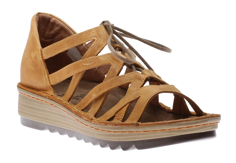 Yarrow Brown Leather Sandal