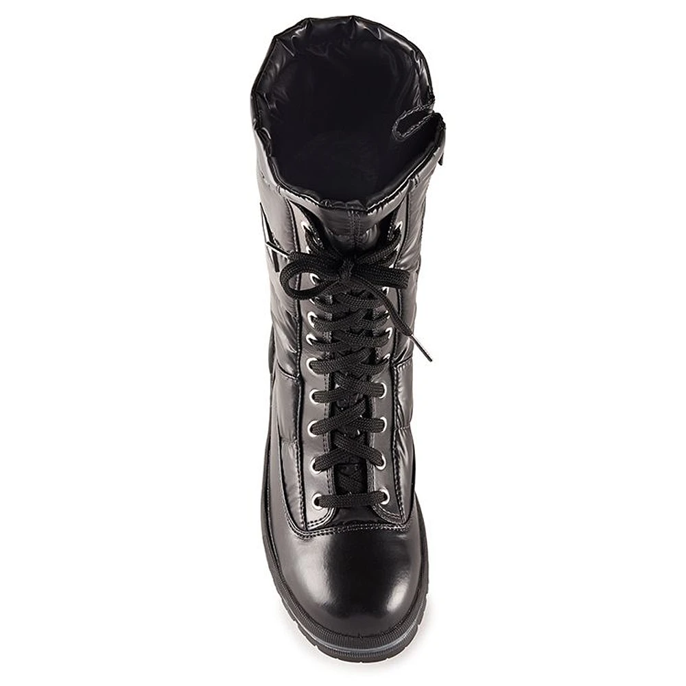 Glamour Black Winter Boot