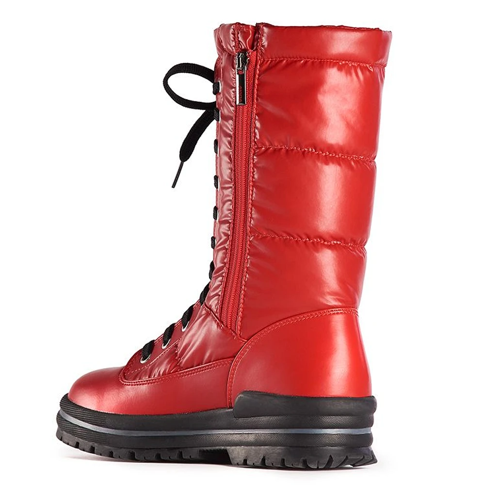 Glamour Red Winter Boot