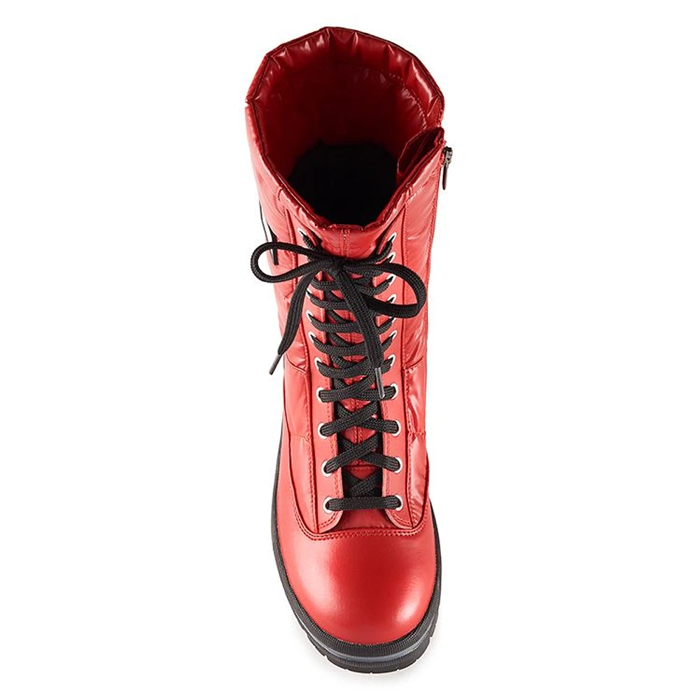 Glamour Red Winter Boot