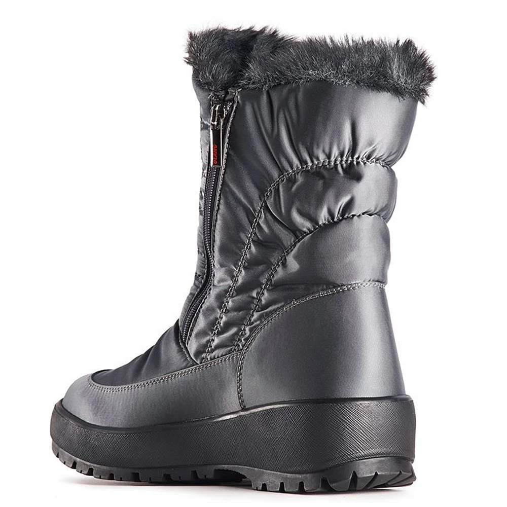 Monica Anthracite Mid-Calf Winter Boot