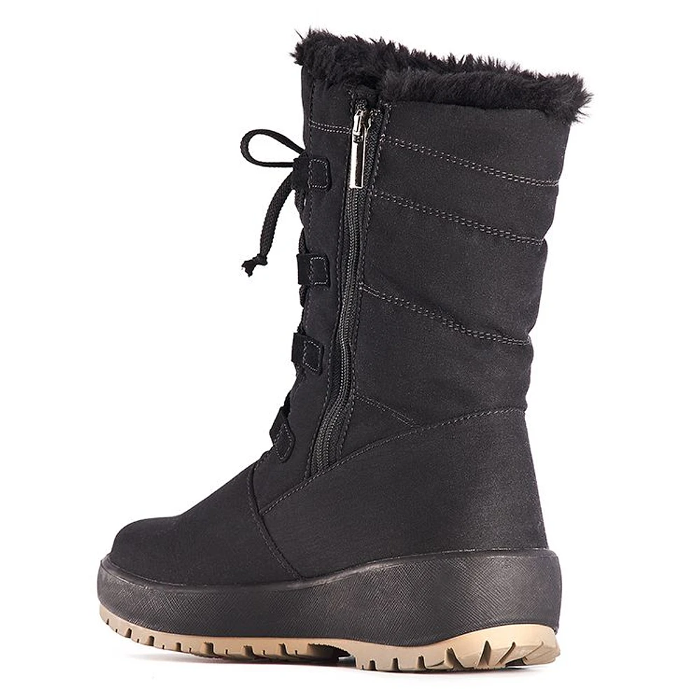 Nora Black Winter Boot