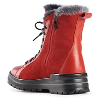 Zaide Red Winter Boot