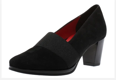 Odette Black Suede