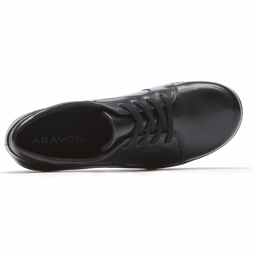 Hanover Lace-Up Black Sneaker