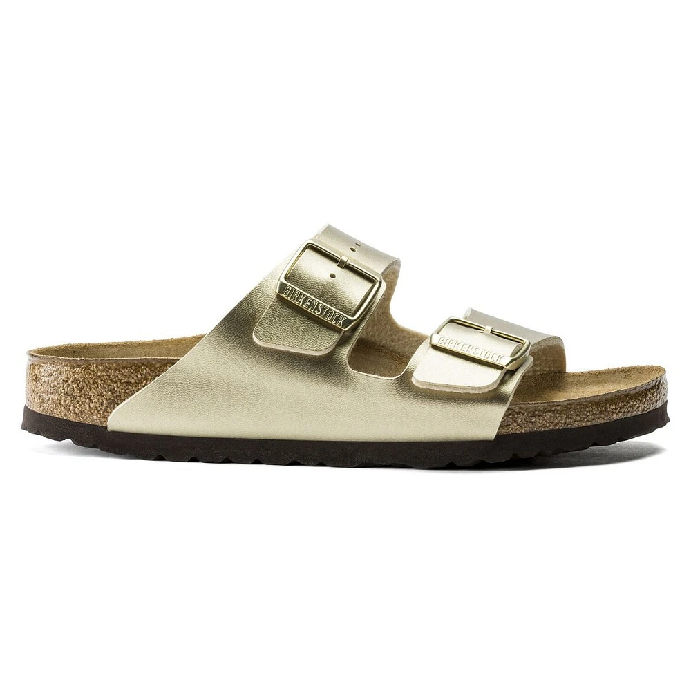 Arizona Birko-Flor Gold Slide Sandal