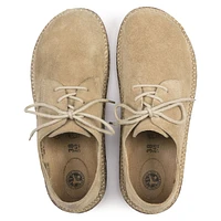 Gary Unisex Sand Suede Leather Lace-Up Sneaker