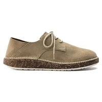 Gary Unisex Sand Suede Leather Lace-Up Sneaker