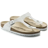 Gizeh Birko-Flor White Thong Sandal