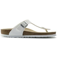 Gizeh Birko-Flor White Thong Sandal