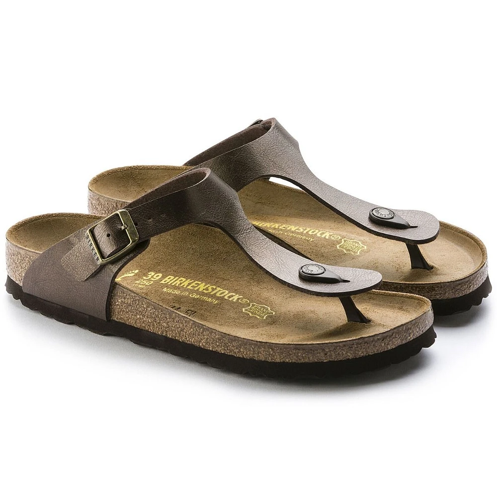 Gizeh Birko-Flor Graceful Toffee Thong Sandal