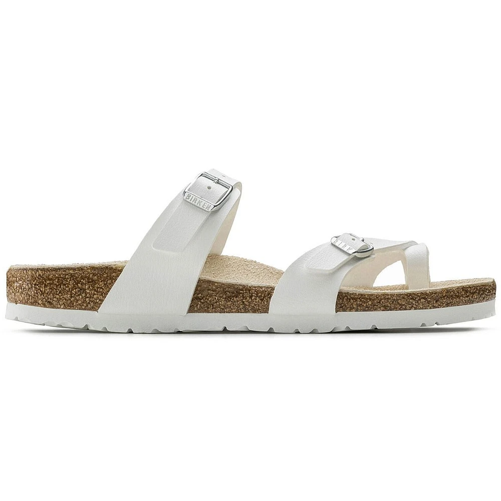 Mayari Birko-Flor White Sandal