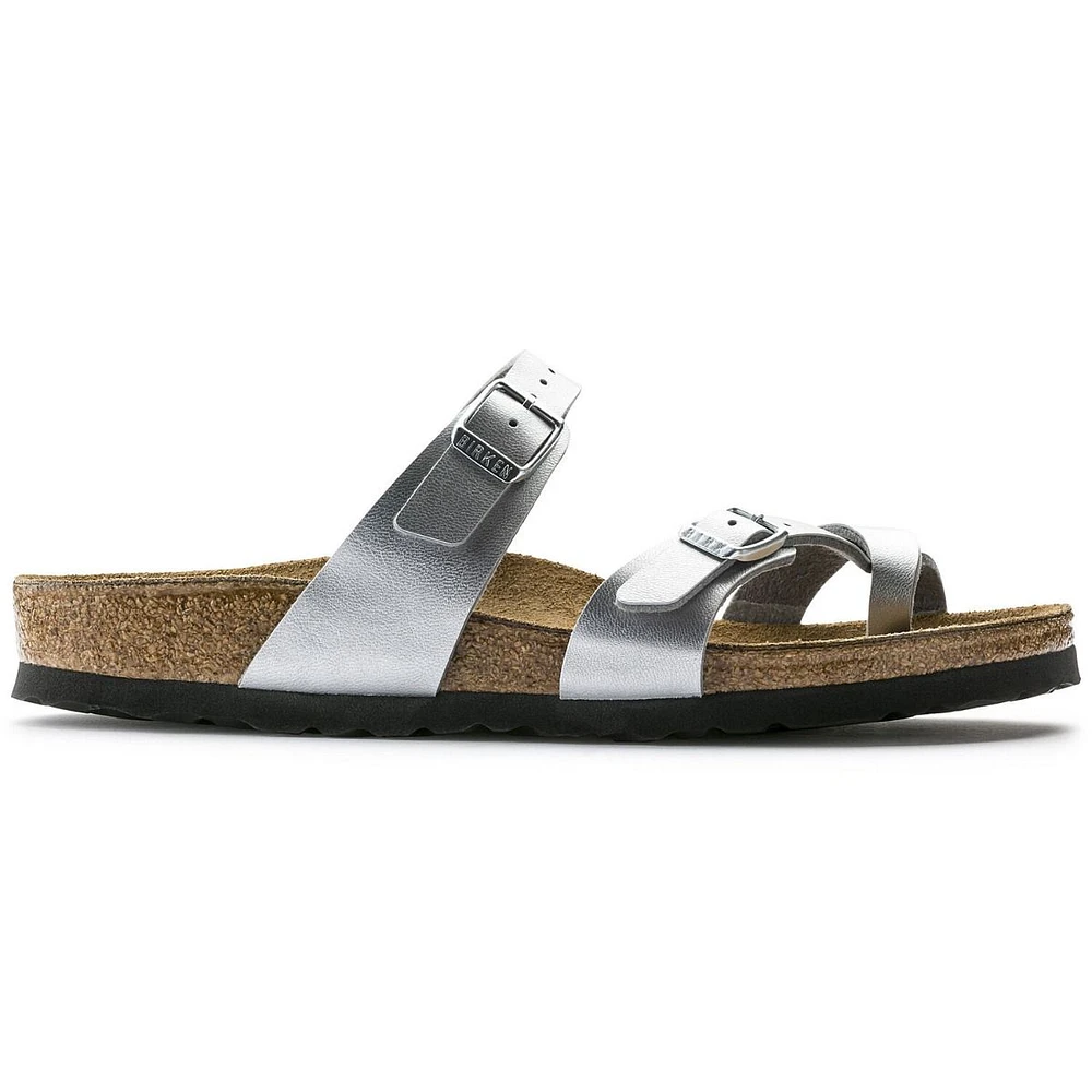 Mayari Birko-Flor Silver Sandal