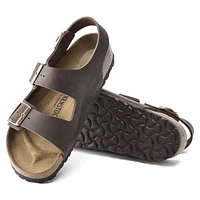 Milano Habana Brown Oiled Leather Sandal