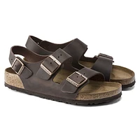 Milano Habana Brown Oiled Leather Sandal