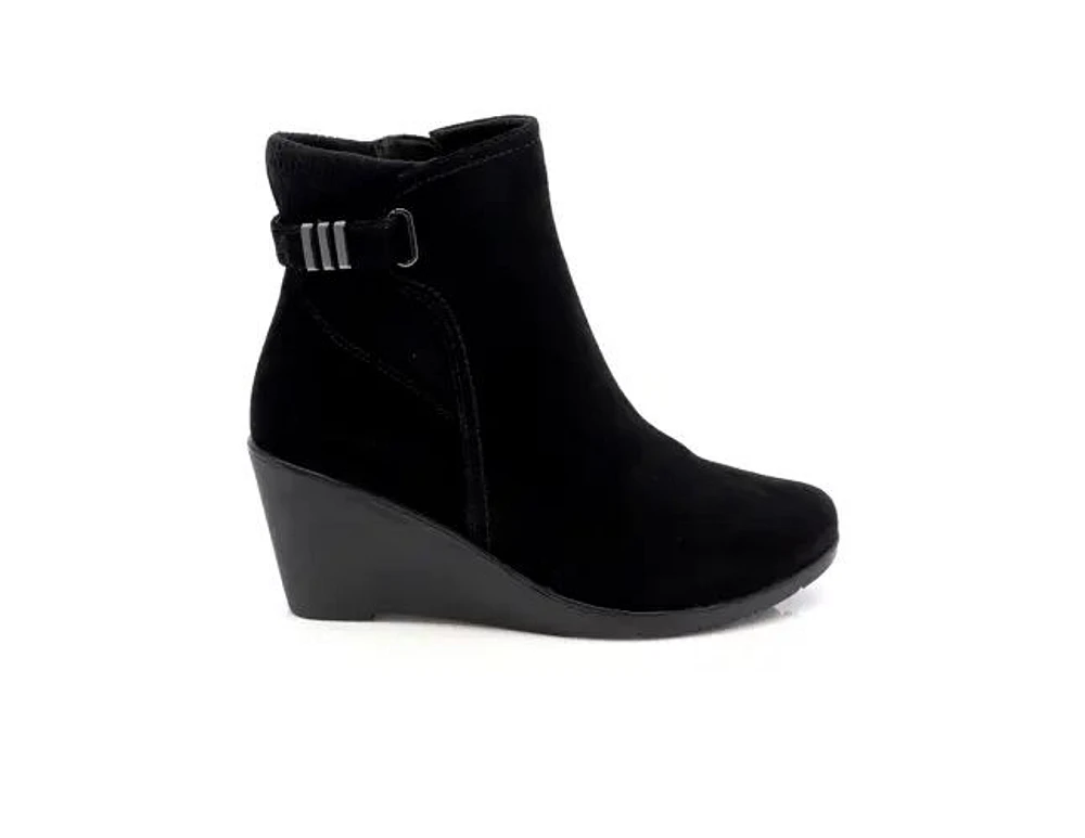 Lanni Black Suede