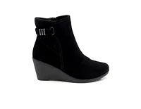 Lanni Black Suede