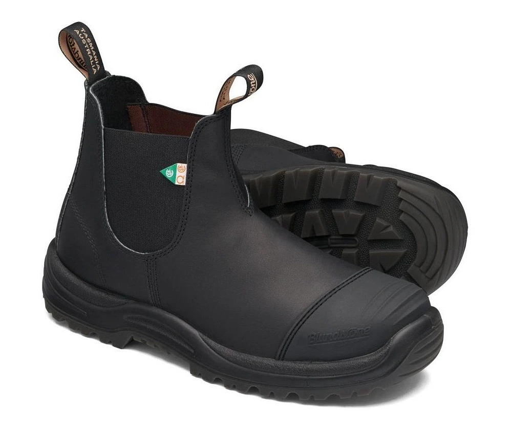 Blundstone 168 - Work & Safety Rubber Toe Cap Black Boot